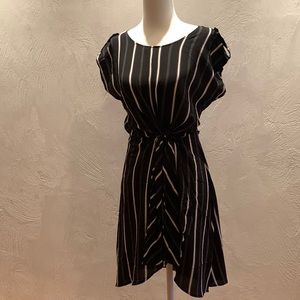 Cute black and white striped dress. Gentle used.